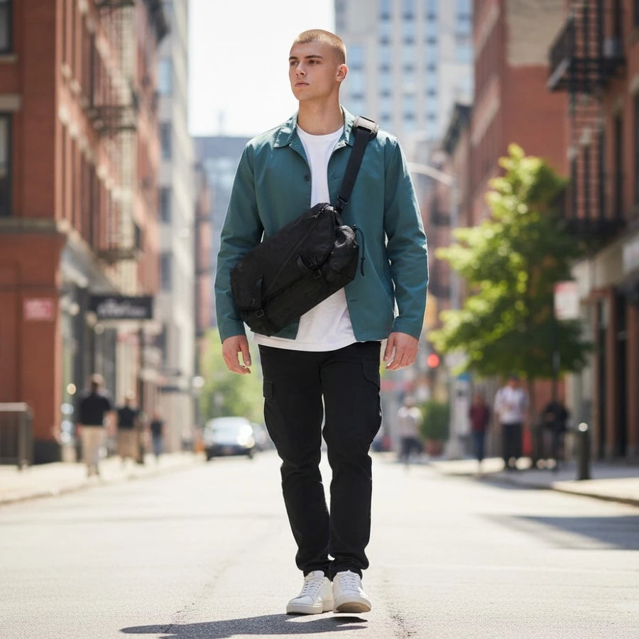 Sac Bandoulière Style Japonais Streetwear