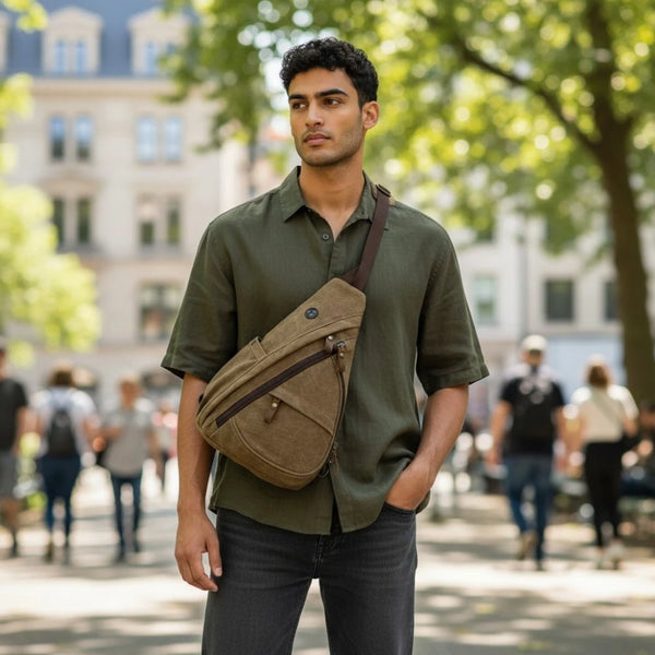 Sac Poitrine Toile