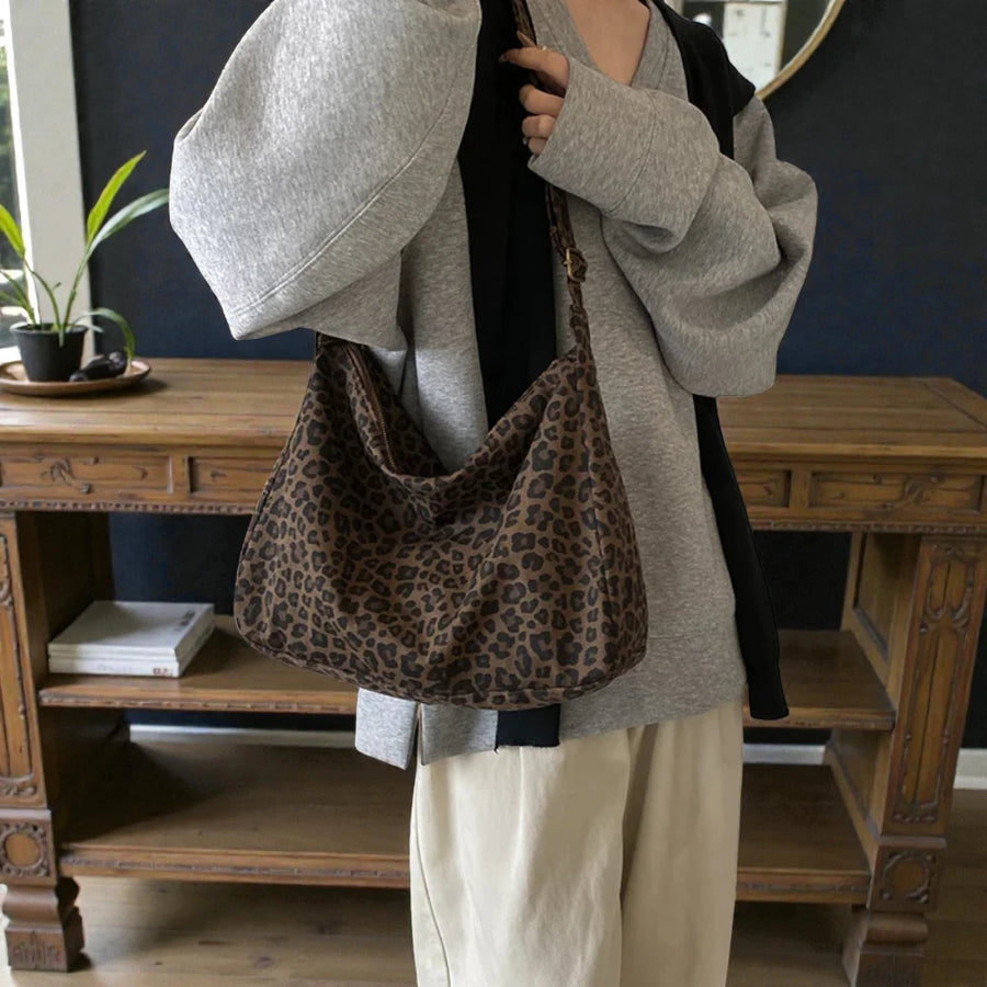 Sac A Main Hobo Léopard